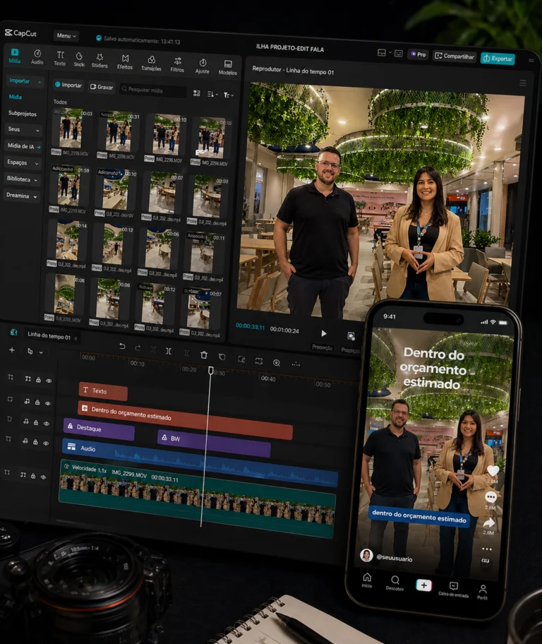 Edição e Produção de Vídeo